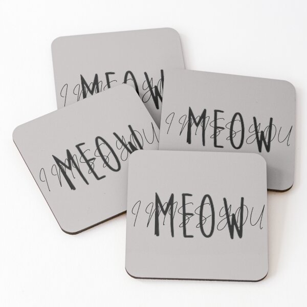 Item preview, i miss you meow designed and sold by rythnazorsylli.