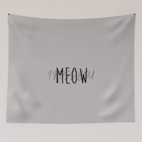 Item preview, i miss you meow designed and sold by rythnazorsylli.
