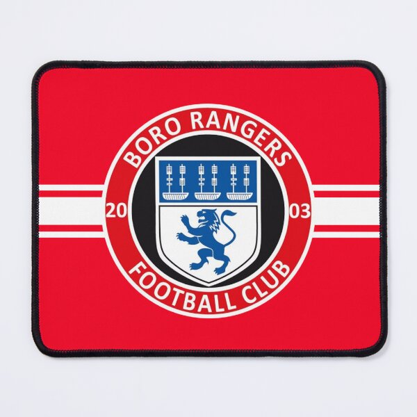 Item preview, Boro Rangers designed and sold by Footy-Maps.