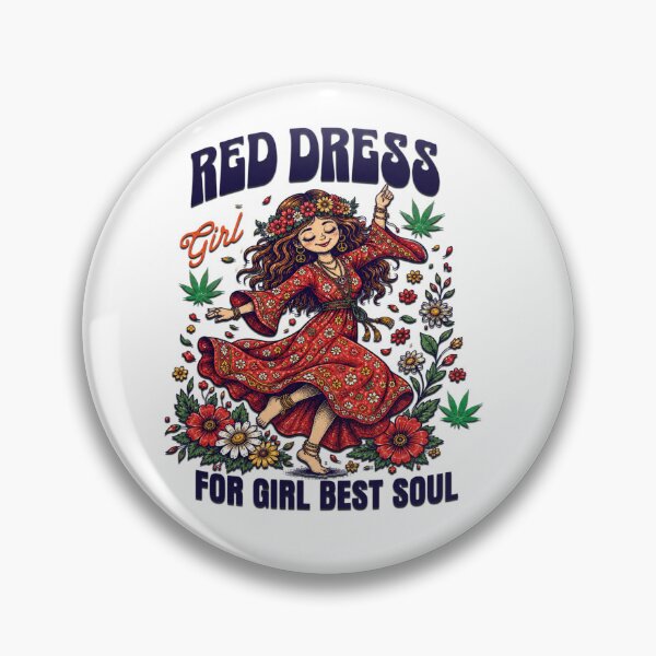 Item preview, Red Dress Beautiful Girl T-shirt designed and sold by HomeyDay.