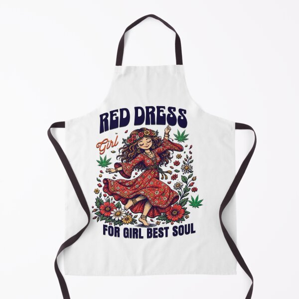 Item preview, Red Dress Beautiful Girl T-shirt designed and sold by HomeyDay.