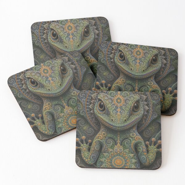 Item preview, Fractal Mandala Lizard designed and sold by Newstreams.