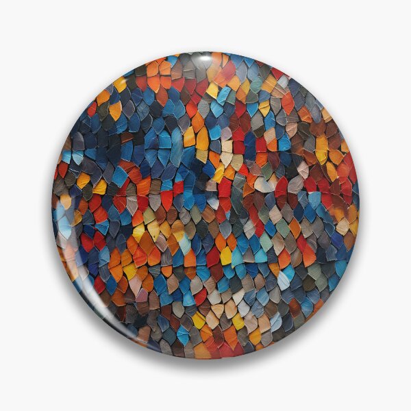Item preview, Fan Scale Paper Mosaic Seamless Photo Texture designed and sold by DigitaICraft.