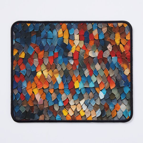 Item preview, Fan Scale Paper Mosaic Seamless Photo Texture designed and sold by DigitaICraft.
