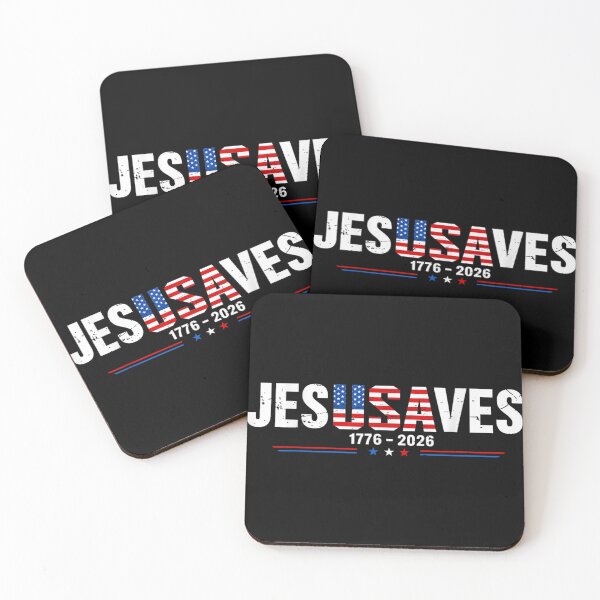 Item preview, Jesus Saves 1776 To 2026 American Flag Typography Religious Patriot designed and sold by Serene woods.