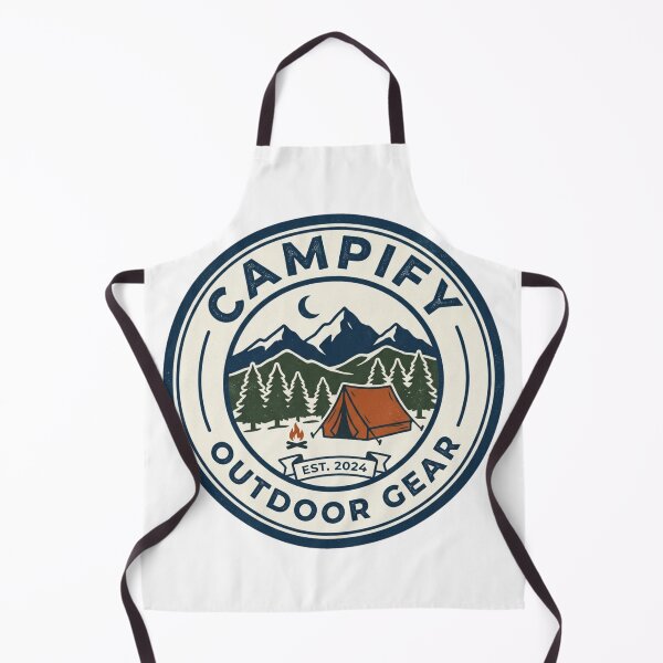 Item preview, Camp Life Outdoor Gear – Vintage Mountain Camping Badge T-Shirt designed and sold by tupuedesmas.