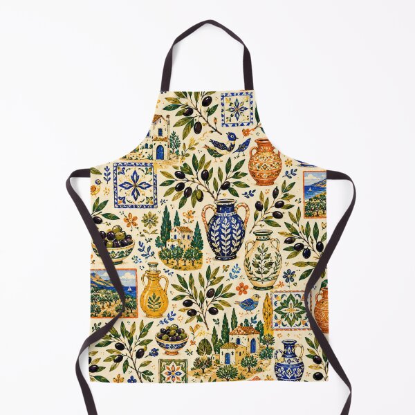 Item preview, Colorful Olive Grove Pattern designed and sold by Aramdesing.