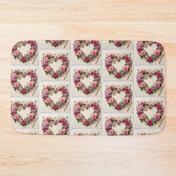 Item preview, Timeless Love: Vintage Heart-Shaped Bouquet. designed and sold by JoyNest = "The nest of joy".