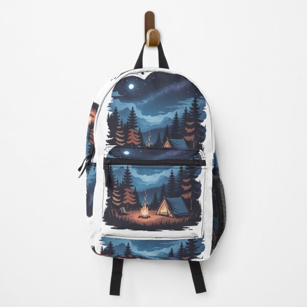 Item preview, Campfire Under the Stars – Night Camping Outdoor Art designed and sold by GabeMountainArt.