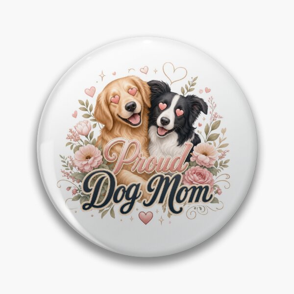 Item preview, Proud Dog Mom Pastel Kawaii Golden Retriever Emotional Support T-Shirt |stickers designed and sold by Ashley critters.