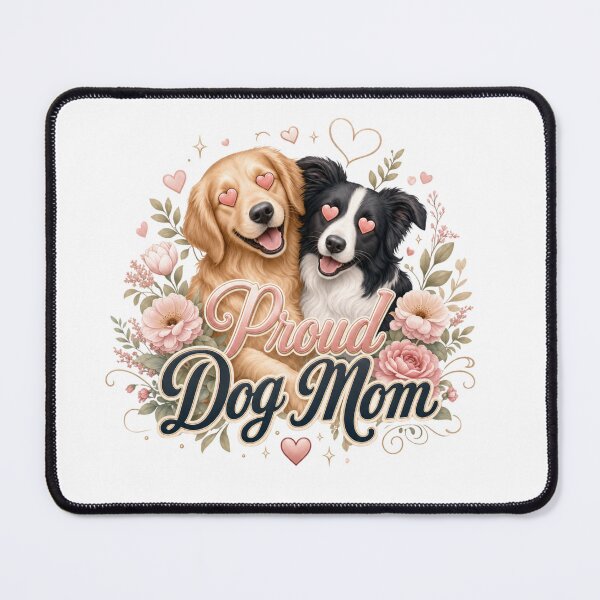 Item preview, Proud Dog Mom Pastel Kawaii Golden Retriever Emotional Support T-Shirt |stickers designed and sold by Ashley critters.