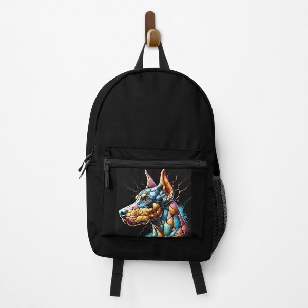 Item preview, Kintsugi - Doberman in Kintsugi Style - Pride and Grace designed and sold by LegademaArt.