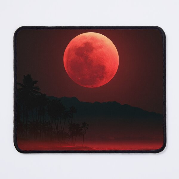 Item preview, Blood Moon Over Tropical Beach designed and sold by FrostyFrisby.