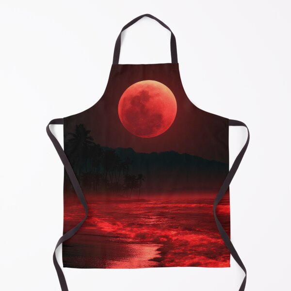 Item preview, Blood Moon Over Tropical Beach designed and sold by FrostyFrisby.