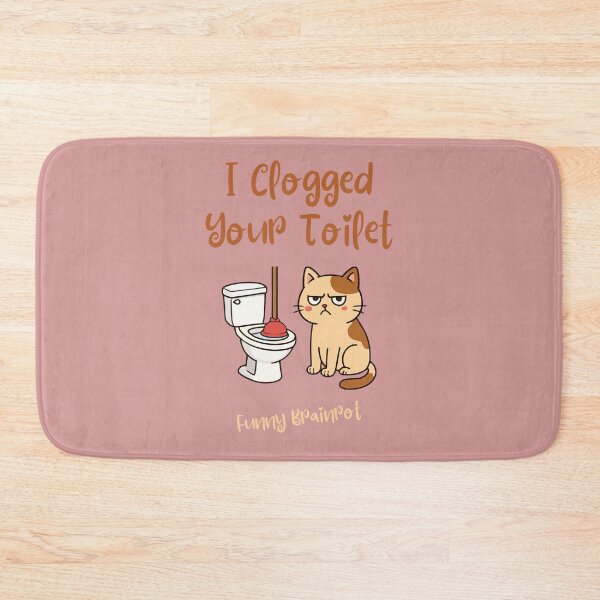 Item preview, I Clogged Your Toilet Funny Brainrot  designed and sold by WearFine.