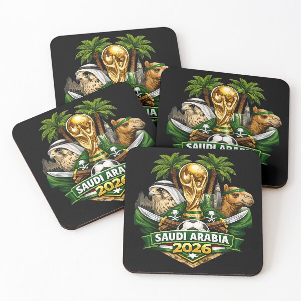 Item preview, Saudi Arabia Football Spirit 2026 Desert Falcon Fan Design designed and sold by chauroland.