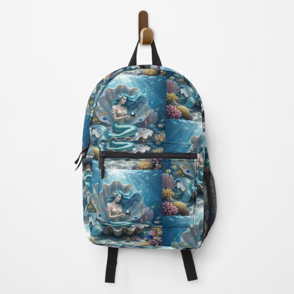 Item preview, Mermaid in Shell with Black Pearl. designed and sold by JoyNest = "The nest of joy".