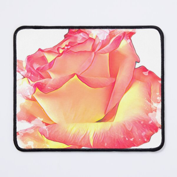 Item preview, Soft Peach Rose Watercolor Vignette Digital Art designed and sold by BalkanBloom.