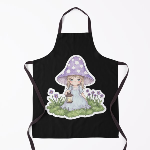 Item preview, Mushroom Forest Spirit Sticker | Cozy Cottagecore Woodland Creature designed and sold by AillustriaAK.