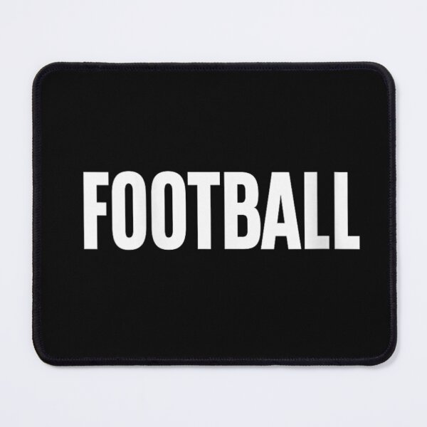 Item preview, Minimalist Bold White Text Football Sports Graphic For Enthusiasts And Players designed and sold by Taniyah Gomes.