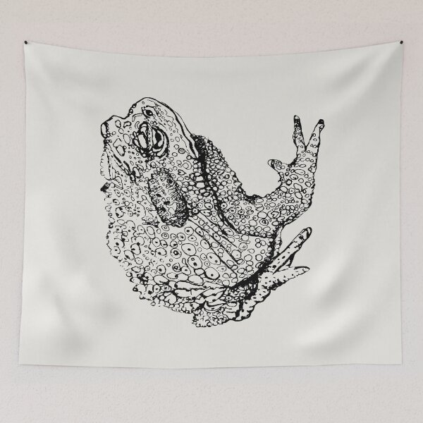 Item preview, Toad - (#F0EEE9) designed and sold by The Stippler Process.