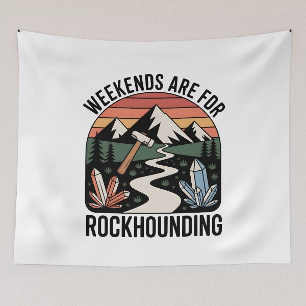 Item preview, Weekends Are For Rockhounding Geology designed and sold by MooonTees.