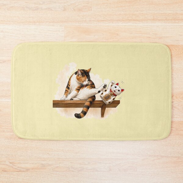 Item preview, Accidental Eviction — Calico Cat vs Maneki Neko designed and sold by Aguri-tei.
