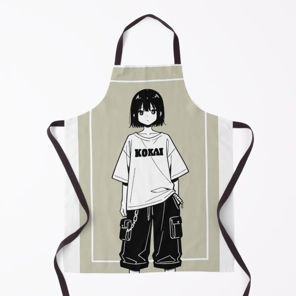 Item preview, Fashion - Man in Black Top Cargo Pants Chain Wallet Streetwear Anime Variant 3 designed and sold by AnimeShin.