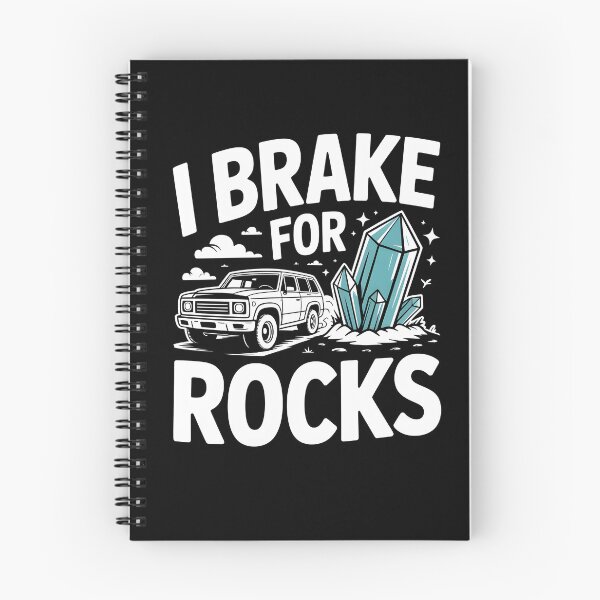 Artikelvorschau, I Break For Rocks Rockhounding Geologie entworfen und verkauft von MooonTees.