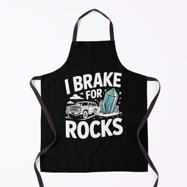 Item preview, I Break For Rocks Rockhounding Geology designed and sold by MooonTees.