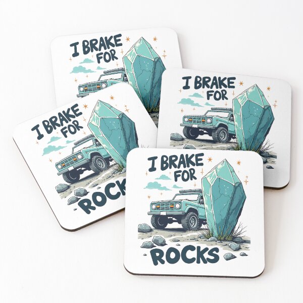 Item preview, I Break For Rocks Rockhounding Geology designed and sold by MooonTees.