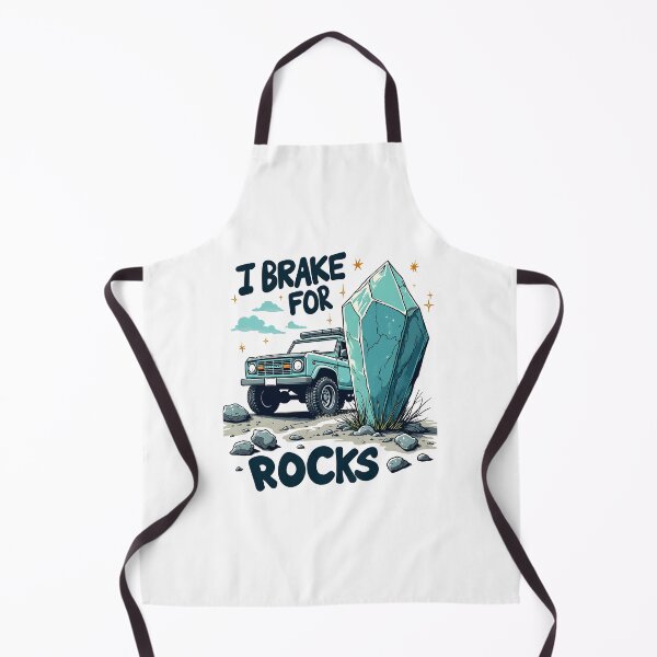 Item preview, I Break For Rocks Rockhounding Geology designed and sold by MooonTees.