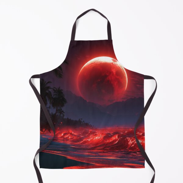 Item preview, Blood Moon Over Tropical Beach designed and sold by FrostyFrisby.