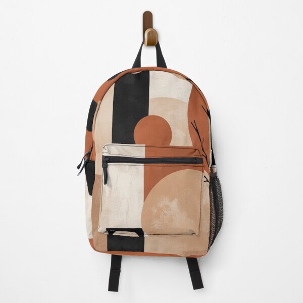 Item preview, Minimalist Geometric Vessels Earth Tones Print designed and sold by EnmarcArt.