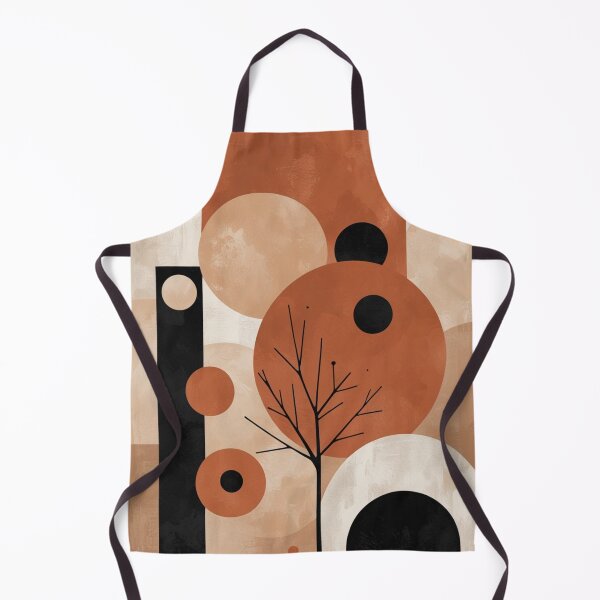 Item preview, Minimalist Geometric Vessels Earth Tones Print designed and sold by EnmarcArt.