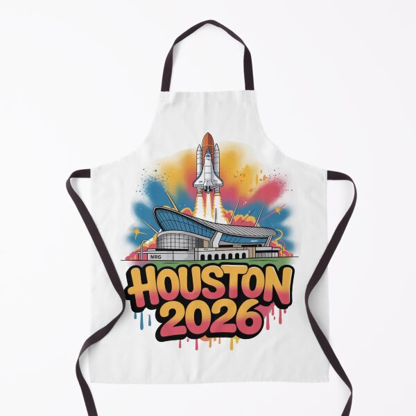 Item preview, Houston 2026 Space Shuttle Football T-Shirt V3 designed and sold by DarylWelsh2024.