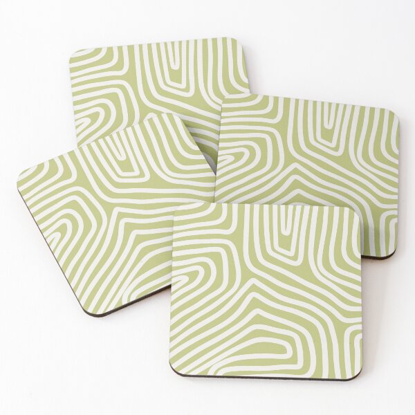Item preview, Sage Green Abstract Line Art designed and sold by soheedesigns.