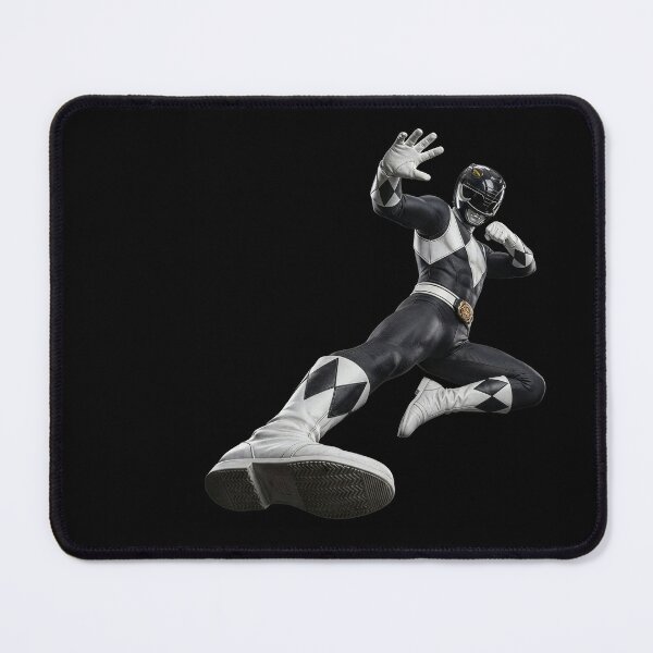 Item preview, Black Power Ranger designed and sold by Neon Jungle.