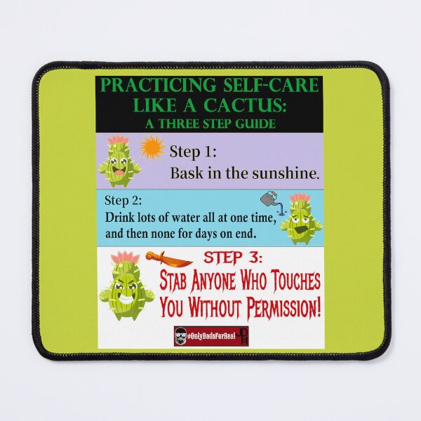 Item preview, Cactus Self Care designed and sold by OnlyDadsForReal.