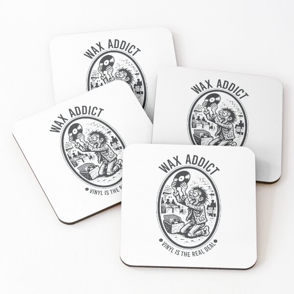 Item preview, Wax Addict Vinyl Record Hunter designed and sold by Boogosh.