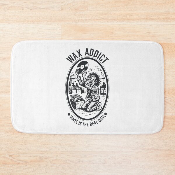 Item preview, Wax Addict Vinyl Record Hunter designed and sold by Boogosh.