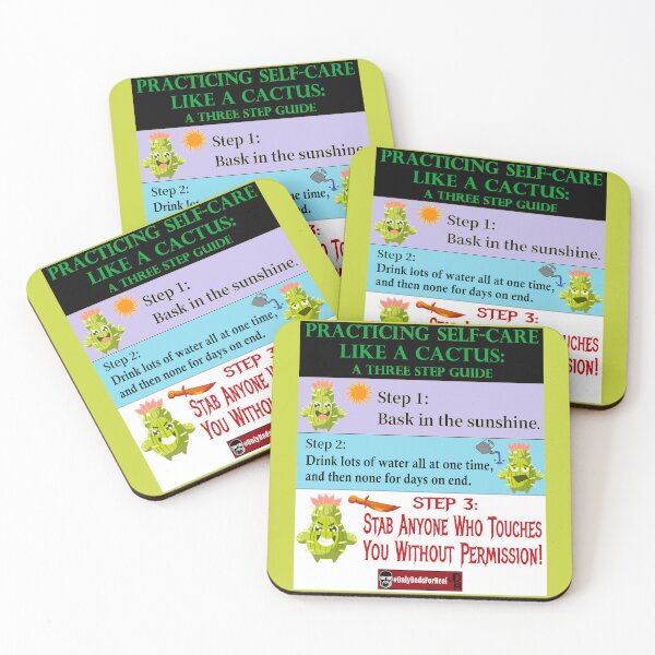 Item preview, Cactus Self Care designed and sold by OnlyDadsForReal.