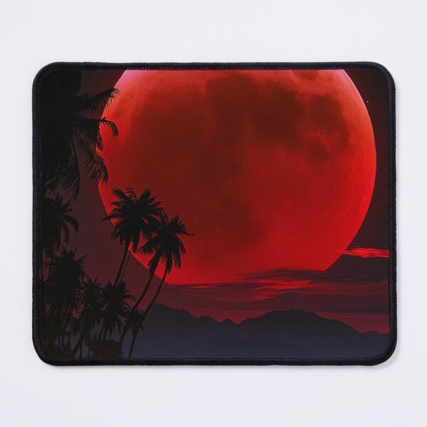 Item preview, Blood Moon Over Tropical Beach designed and sold by FrostyFrisby.