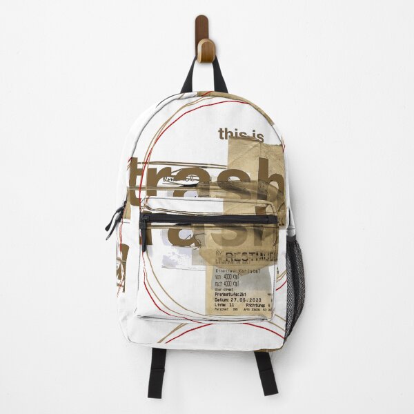 Item preview, This Is Trash Modern Collage Art designed and sold by jcsstore.