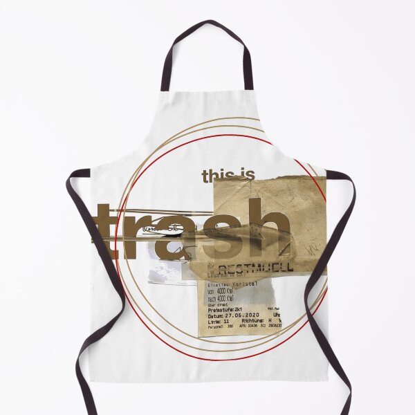 Item preview, This Is Trash Modern Collage Art designed and sold by jcsstore.