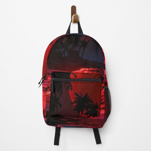 Item preview, Blood Moon Over Tropical Beach designed and sold by FrostyFrisby.
