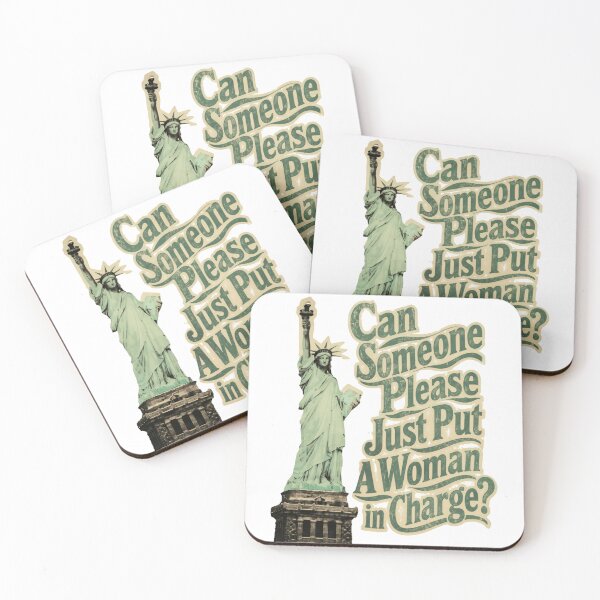 Item preview, Can Someone Please Just Put A Woman In Charge? Feminist Leadership Political Women designed and sold by HumansStuck12.
