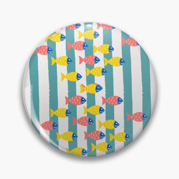 Item preview, Little Sardines Fish Retro Europe Style Summer Vibes  designed and sold by erozzz.