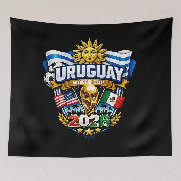 Item preview, Uruguay Football Pride 2026 Sky Blue Supporter Design designed and sold by ganknapp6.