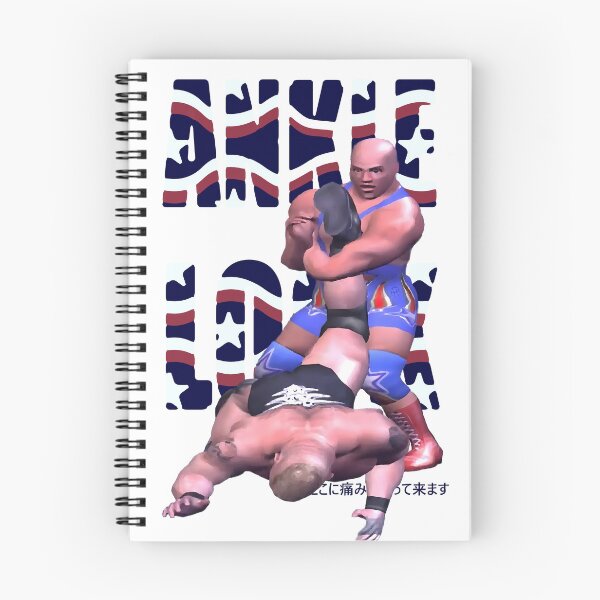 Item preview, Ankle Lock — 2000s Wrestling Submission Hold Japanese Art Print designed and sold by Timelyrelic.